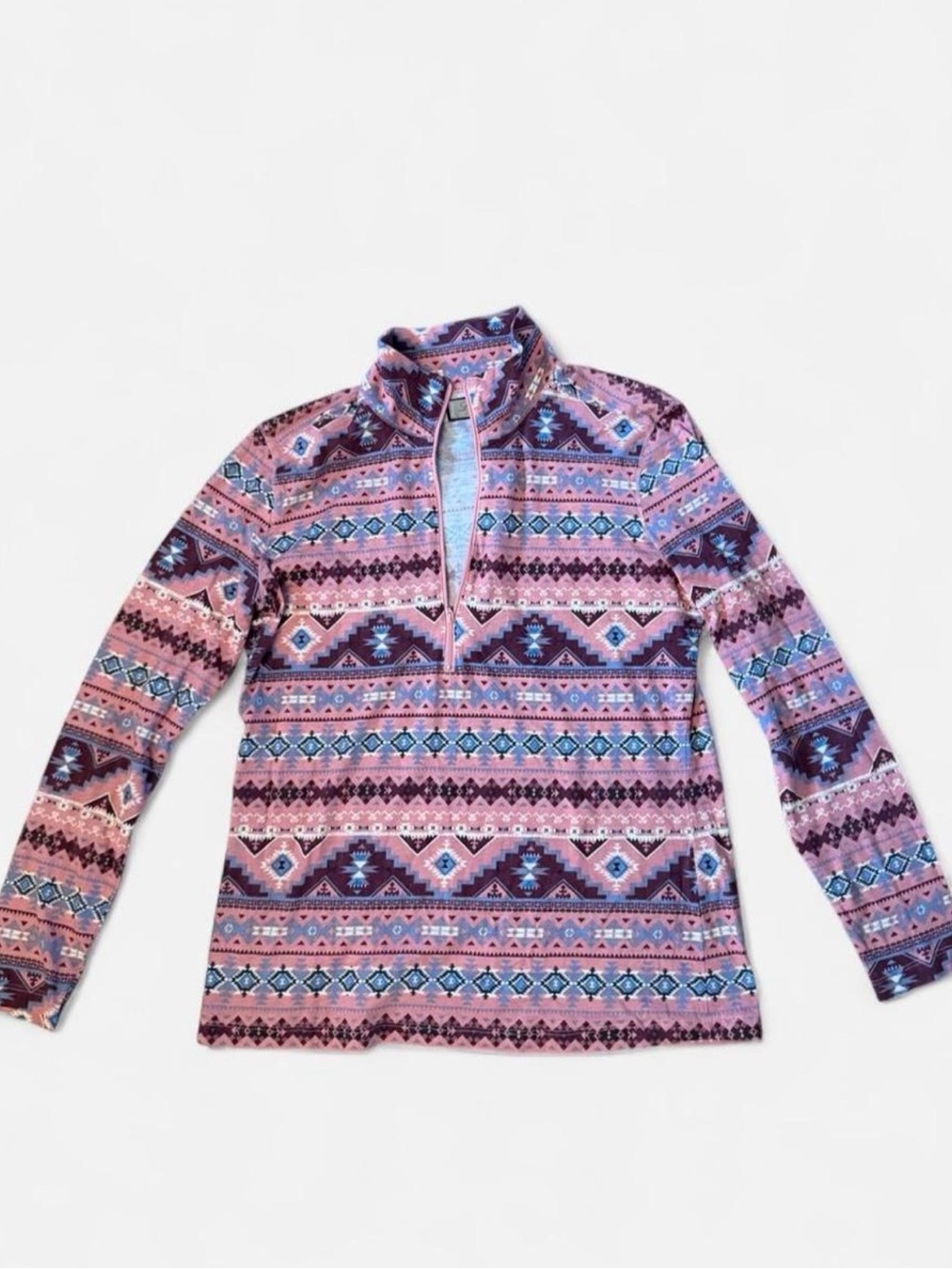 Women’s Cotton Quarter-Zip Sweatshirt